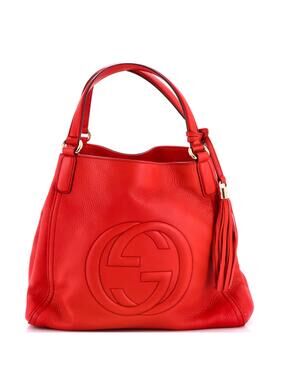 Gucci Soho Shoulder Bag Leather Medium #288806G14B